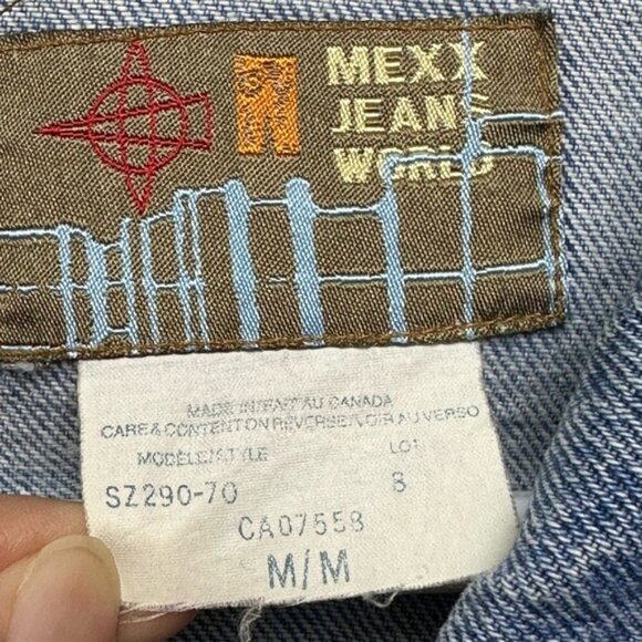 Vintage Denim Jacket sz M - Picture 4 of 4